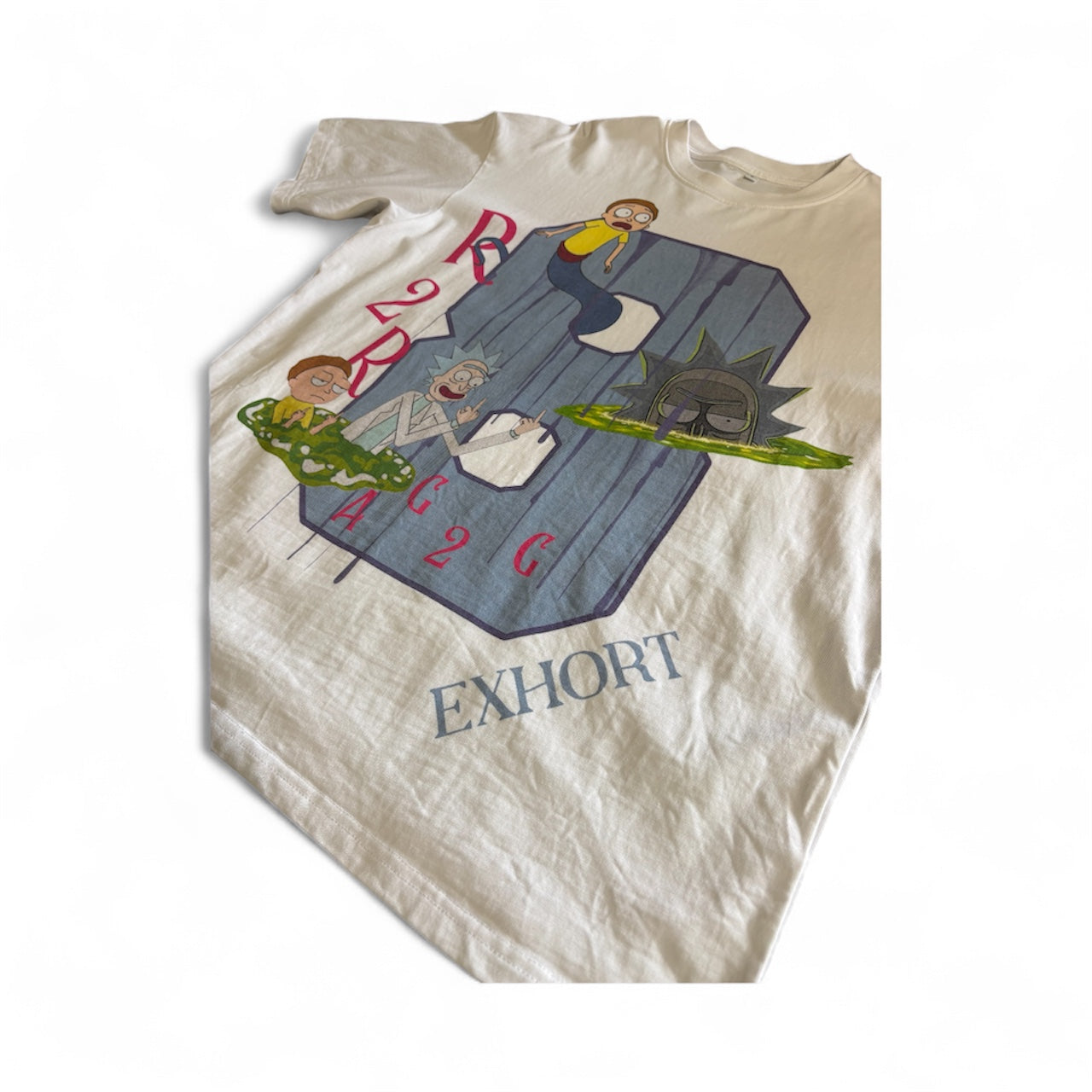 “Aura Blue” Oversized T-Shirt