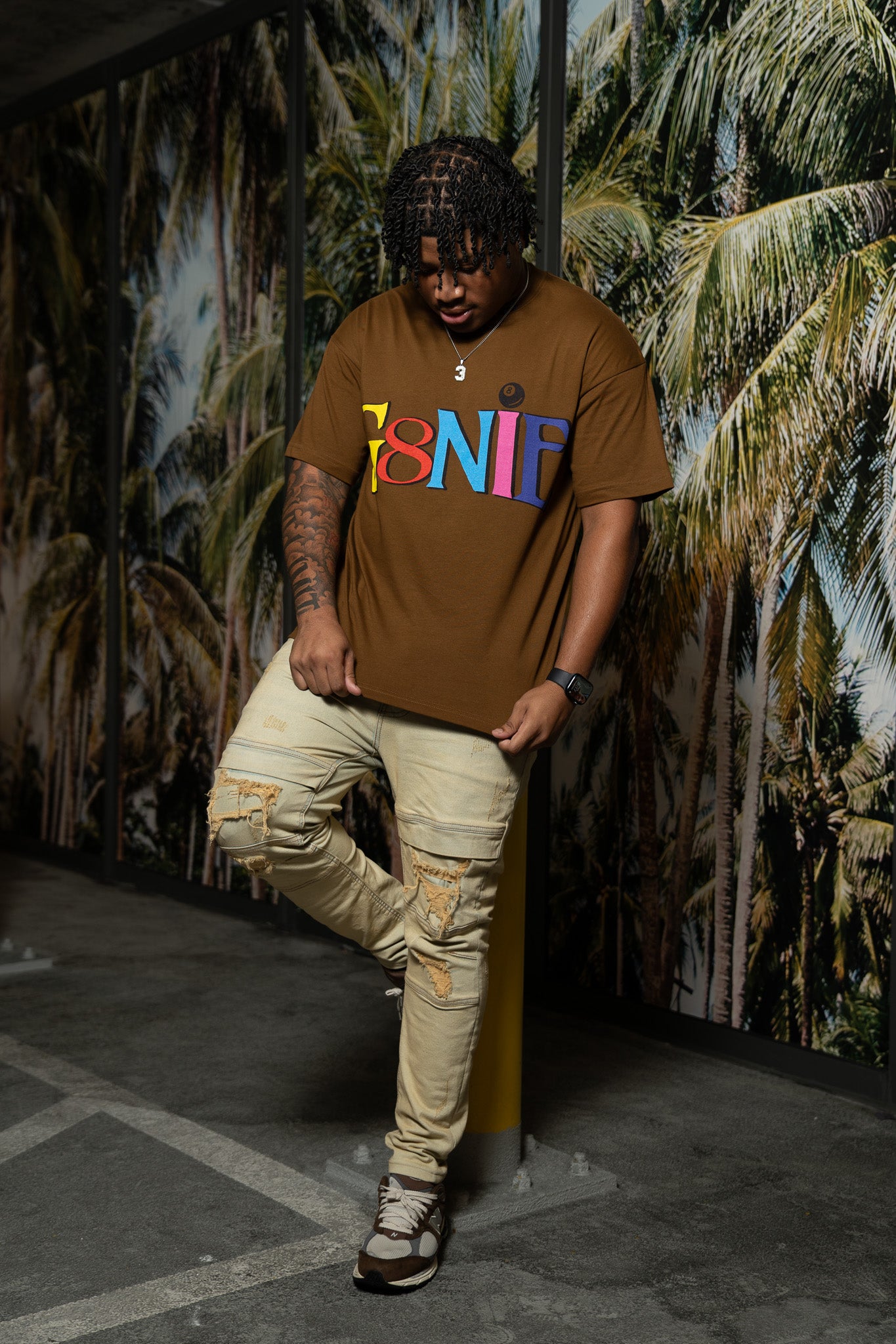 G8 "GEM" Tee (Brown)