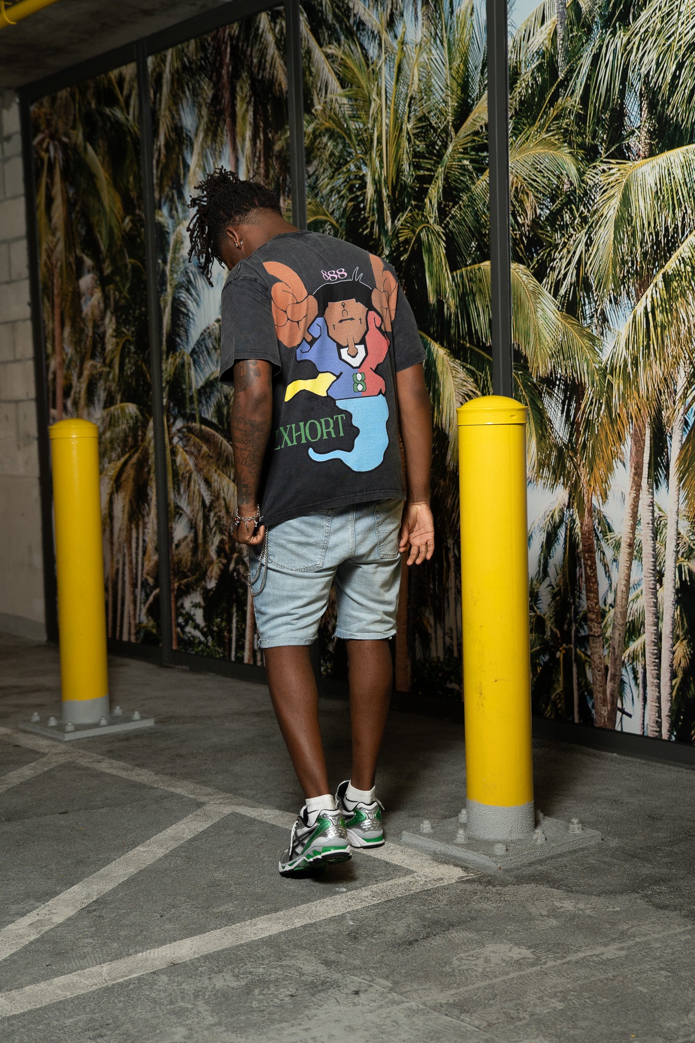 G8 "GEM" Tee (Washed Black)