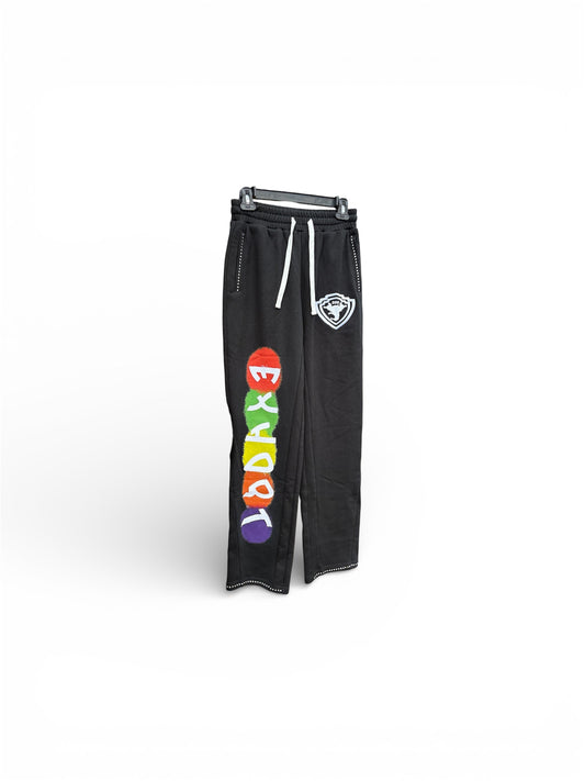 Velour Noir Sweatpants (2XL)